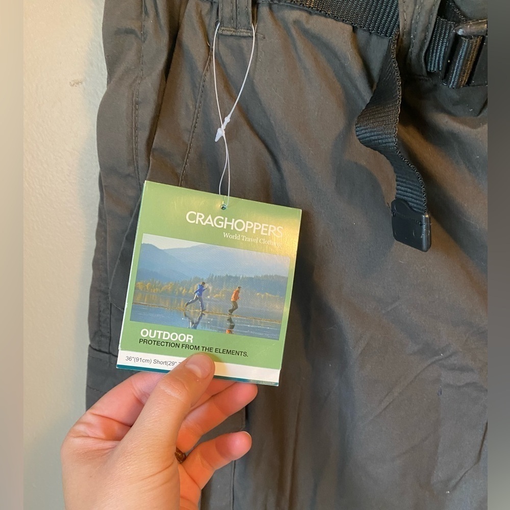 Craghoppers Classic Kiwi TRS Bark Outdoor Trousers Pants - Picture 5 of 8
